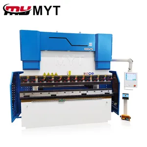 Hydraulic crowning mechanism WC67Y/K press brake bending machine with stable performance