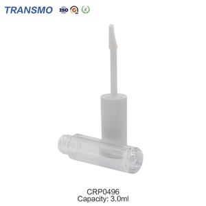 Tubes de gloss à lèvres vides à marque privée, cylindres cosmétiques en plastique de 3 ml pour fard à joues et rouge à lèvres blanc - Product Image 3