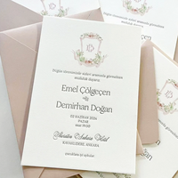 Tarjetas de Visita de Lujo Personalizadas con Papel Dorado, Invitaciones de Boda con Relieve, Logotipo Personalizado, Graduación, Despedida de Soltera