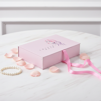 Boîte cadeau pour perruque avec doublure en satin, design pliable, couleur personnalisée, logo magnétique, boîte à perruque rigide et robuste pour perruque
