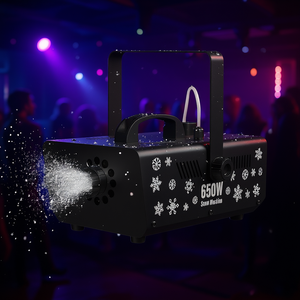 Machine à neige portable 650W, générateur de neige artificielle pour scènes, fêtes, décorations de Noël, salons professionnels - Product Image 2