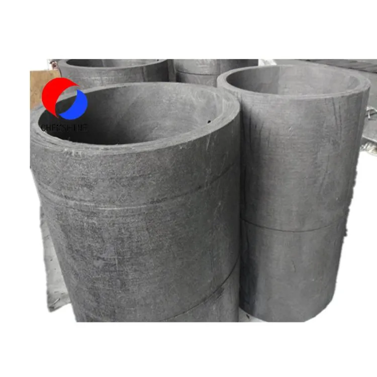 Rigid Graphite Felt Thermal Insulating Cylinder