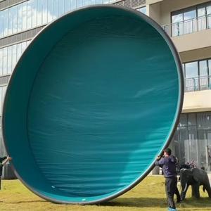 <span class=keywords><strong>Piscine</strong></span> gonflable portable pour adultes en PVC épaissi avec technologie Drop-Stitch pour le plaisir aquatique en extérieur - Product Image 6