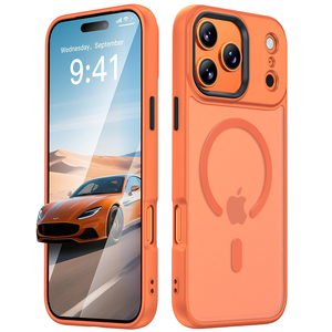 Funda Transparente Magnética Inalámbrica para Teléfono Iphone 17 Pro Max, Cubierta Translúcida con Sensación de Piel, Accesorios de Alta Calidad para 16 15 - Product Image 1