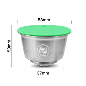 Cápsula de Café Reutilizable de Acero Inoxidable ICafilas Nescafé con Tapa de Silicona, Compatible con Cafeteras Dol - Product Image 6