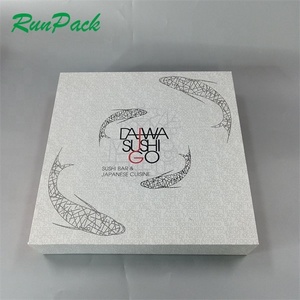 Hộp Bìa Cứng Dùng Một Lần Thiết Kế Theo Yêu Cầu Hộp Đựng Đồ Ăn Trưa Nhà Hàng Hộp Giấy <span class=keywords><strong>Sushi</strong></span> Nori Togo Sang Trọng Có Cửa Sổ Trong Suốt - Product Image 5