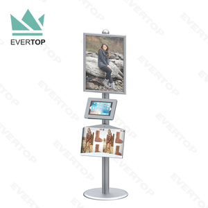 LSF04-C Hiển Thị EStand Tablet An Ninh Tầng Đứng Kiosk Cửa Hàng Nhà Hàng Quảng Cáo W Khóa Tablet Chủ Mount Brochure Chủ - Product Image 4