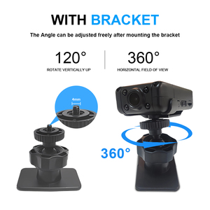 Caméra corporelle <span class=keywords><strong>P2P</strong></span> WiFi avec vision nocturne et enregistrement de longues heures Caméra de <span class=keywords><strong>sport</strong></span> à l'épreuve des sports d'extérieur avec support à vis pour casque de vélo - Product Image 4
