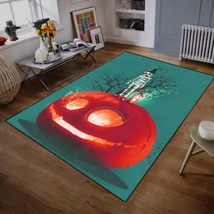 AliExpress-alfombra personalizada para decoración de fiestas y halloween, alfombrilla para puerta, Casa Encantada, sala de estar, <span class=keywords><strong>2021</strong></span> - Product Image 4