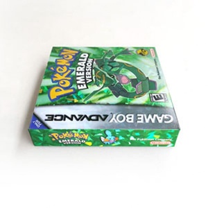 ซีรีส์ขายดี Emerald NTSC/USA รุ่นเคลือบฟอยล์เมทัลลิกโฮโลแกรม กล่องวิดีโอเกมสำหรับ gba Game Advance - Product Image 6