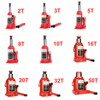 Kit de Macacos Hidráulicos Tipo Garrafa para Serviço Pesado 5T 10T 20T, Solução Completa com Embalagem em Caixa Colorida Personalizada e Serviço de Marca Própria