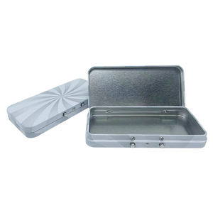 กล่องเหล็กบรรจุภัณฑ์แบบกันเด็กเปิดได้ กล่องทรงเหลี่ยม - Product Image 2