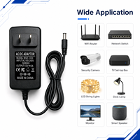 Production personnalisée, adaptateur secteur AC/DC 12V 2A, prise US/EU/UK/AU, 5,5x2,5 mm, chargeur mural 24W pour imprimante et haut-parleur intelligent