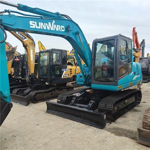 Excavatrice Sunward SWE90E d'occasion 2023, petite excavatrice sur chenilles Sunward SWE 90, bon prix à vendre - Product Image 1