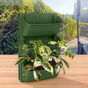 Plantes en <span class=keywords><strong>pot</strong></span> Pots en plastique pour plantes en plein air grande tenture murale fleurs de forêt Pots en plastique - Product Image 6
