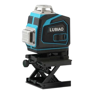 Tốt nhất bán 12 dòng 3D màu xanh lá cây ROTARY chùm tự-san lấp mặt bằng laser tự động san lấp mặt bằng mức độ laser - Product Image 2