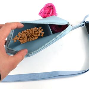 Vente en gros de sacs banane étanche pour chien, stockage des aliments, sachets en silicone, <span class=keywords><strong>ceinture</strong></span> d'entraînement pour animaux de compagnie pour la course à pied, la randonnée, sacs de taille portables pour le sport - Product Image 2