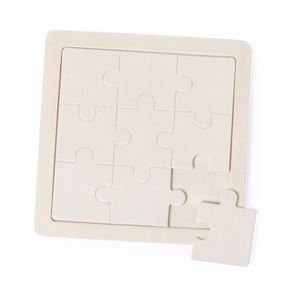 Eco-Friendly Customized Logo Wooden <b>Game</b> Puzzle Set 9 Pieces Kids Adults 4-Color Printing for Education Welcoming <b>Gifts</b> - Product Image 5
