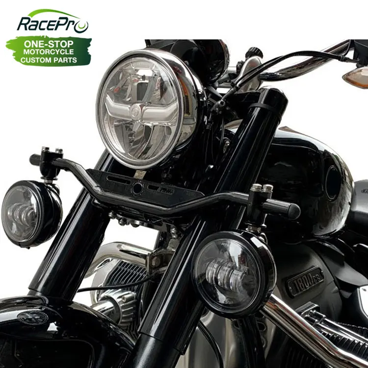 RACERPO – projecteur de moto, feux antibrouillard, lampe auxiliaire avec support pour BMW r8 2020 2021 2022, nouvel arrivage