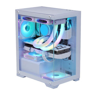 Gabinete de Computador Gamer em Vidro Temperado Transparente ATX <span class=keywords><strong>Micro</strong></span>-ATX Chassi Torre <span class=keywords><strong>Prism</strong></span> - Product Image 5