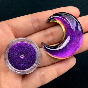 Fiocchi Camaleonte Aurola, Polvere Magica Multicromatica per Unghie, Glitter Arcobaleno Lucido a Specchio per Unghie - Product Image 2