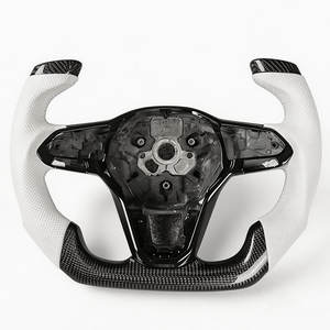 Volant en fibre de carbone pour modification et amélioration de Volkswagen <span class=keywords><strong>Golf</strong></span> 8 <span class=keywords><strong>GTI</strong></span> Polo - Product Image 1