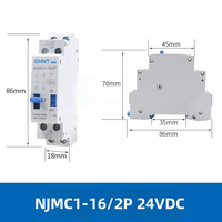 Relais miniature à signal pulsé scellé Chint NJMC1-16 2P AC220V 16A de qualité industrielle