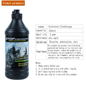 Liquido Riparatore Pneumatici Moto Anti-Foratura OEM STOP 500ml per Import-Export con Garanzia di 1 Anno - Product Image 2