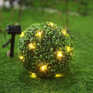 Lámpara Solar de Jardín con Forma de Bola LED, Esfera Decorativa para Césped, Lámpara de Jardín Resistente al Agua y Portátil - Product Image 1