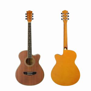 Guitare électro-acoustique Deviser 40 pouces, la guitare électro-acoustique la moins chère en vente - Product Image 1