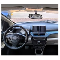 Voiture électrique solaire L7e, mini véhicule électrique 2 places avec toit entièrement vitré solaire incurvé et technologie de charge à faible luminosité