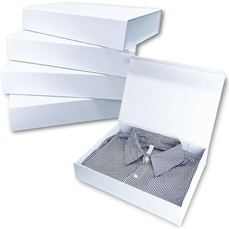 Petit T Shirt Carte Bord Papier Emballage Rigide Coffrets Cadeaux T-Shirt Emballage Personnalisé Pour Vêtements Vêtements Chemise Emballage Cadeau
