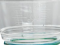 Tasse filtrante de 150 ml avec membrane de 50 mm pour tube de centrifugation de 50 ml, tasse supérieure de filtration sous vide avec port de vide externe