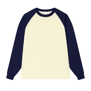 T-shirt da Uomo Casual Oversize a Maniche Lunghe di Alta Qualità con Maniche Raglan e Stampa Personalizzata - Product Image 3