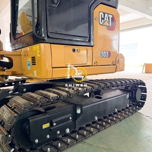 Mini-excavatrice SHIWEN EURO 5 d'occasion, modèle 303cr, avec rotation latérale, CAT303, CAT302, CAT305.5, CAT304, mini-excavatrice CAT 303 en vente. - Product Image 4