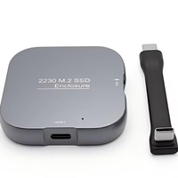 علبة خارجية مغناطيسية جديدة لـ M.2 2230 NVMe SSD، حافظة محمولة من سبائك الألومنيوم مع ضمان لمدة 3 سنوات للهواتف الذكية