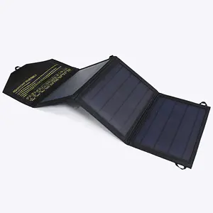21W 접이식 태양 전지 패널 충전기 핸드백 휴대용 발전소 용 자동차 캠핑 접이식 태양 전지 패널