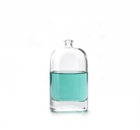 Flacon cosmétique en verre de luxe de 50 ml avec pompe à lotion pour nettoyant visage, soins de la peau, huiles essentielles
