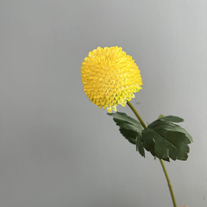 ช่อดอกไม้ประดิษฐ์ทรงกลมเหมือนดอกเบญจมาศ สำหรับตกแต่งทางเดินในงานแต่งงาน ขายส่ง - Product Image 6