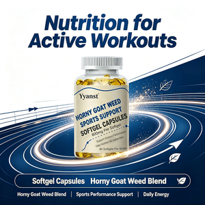 Suplemento Herbal Natural de Hierba de Cabra en Cápsulas Blandas de 800mg, 90 Unidades, para Energía Deportiva, Rendimiento en Entrenamientos y Nutrición Diaria - Product Image 5