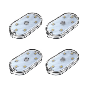 2 Luces LED Magnéticas Táctiles para Techo de Coche, Iluminación Interior para Autocaravanas, Carga USB, Luces LED Activadas por Tacto - Product Image 1