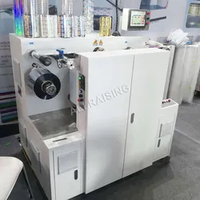 Mesin cetak Label Printer stiker Hologram mesin cetak 3D Film Hologram mesin cetak timbul