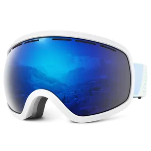 HUBO 163C Ski brille über der Brille Anti Fog UV400 Winter brille benutzer definierte Schnee Snowboard brille für Männer Frauen Erwachsene Jugend