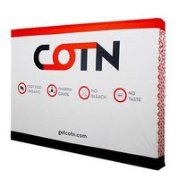 Supports de bannières publicitaires extensibles en tissu aluminium à tension, imprimés avec logo personnalisé, pour salons professionnels, 10ft, 20ft, 30ft