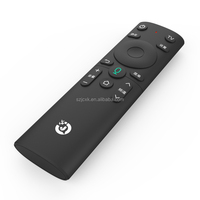 Control remoto de voz IR BLE de 17 teclas Control remoto de TV inteligente para Singer TV Box Control remoto de audio inteligente fácil de usar