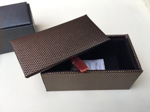 Factory Direct Custom Logo Men Cufflink Gift Box Luxury Velvet Lining Cuff Links <b>Packaging</b> Box For Daily Business Gentleman - Product Image 4