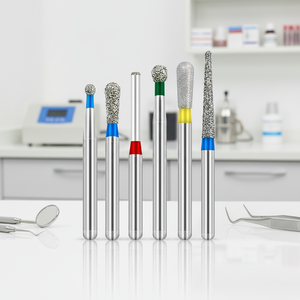 Diamond <strong>Bur</strong> For High Speed Handpiece 10pcs Packing High Quality <strong>Dental</strong> FG - Product Image 3