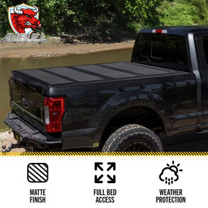 Cubierta Retráctil Rígida de Tres Pliegues para Camioneta, de Aluminio, de Alta Calidad, Marca Ambull, para Dodge y Toyota - Product Image 4