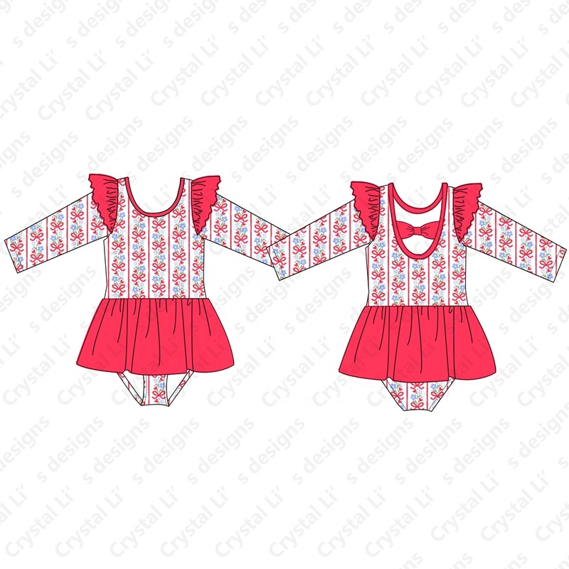 Dance Costume Kids Girls Polka Dot