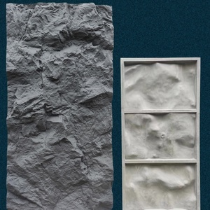 Paneles de Piedra Artificial de PU Natural para Revestimiento de Paredes Interiores y Exteriores, Diseño Moderno, Modelo 3D, <span class=keywords><strong>Roca</strong></span> de Hongo, Impermeable y Ecológico - Product Image 1